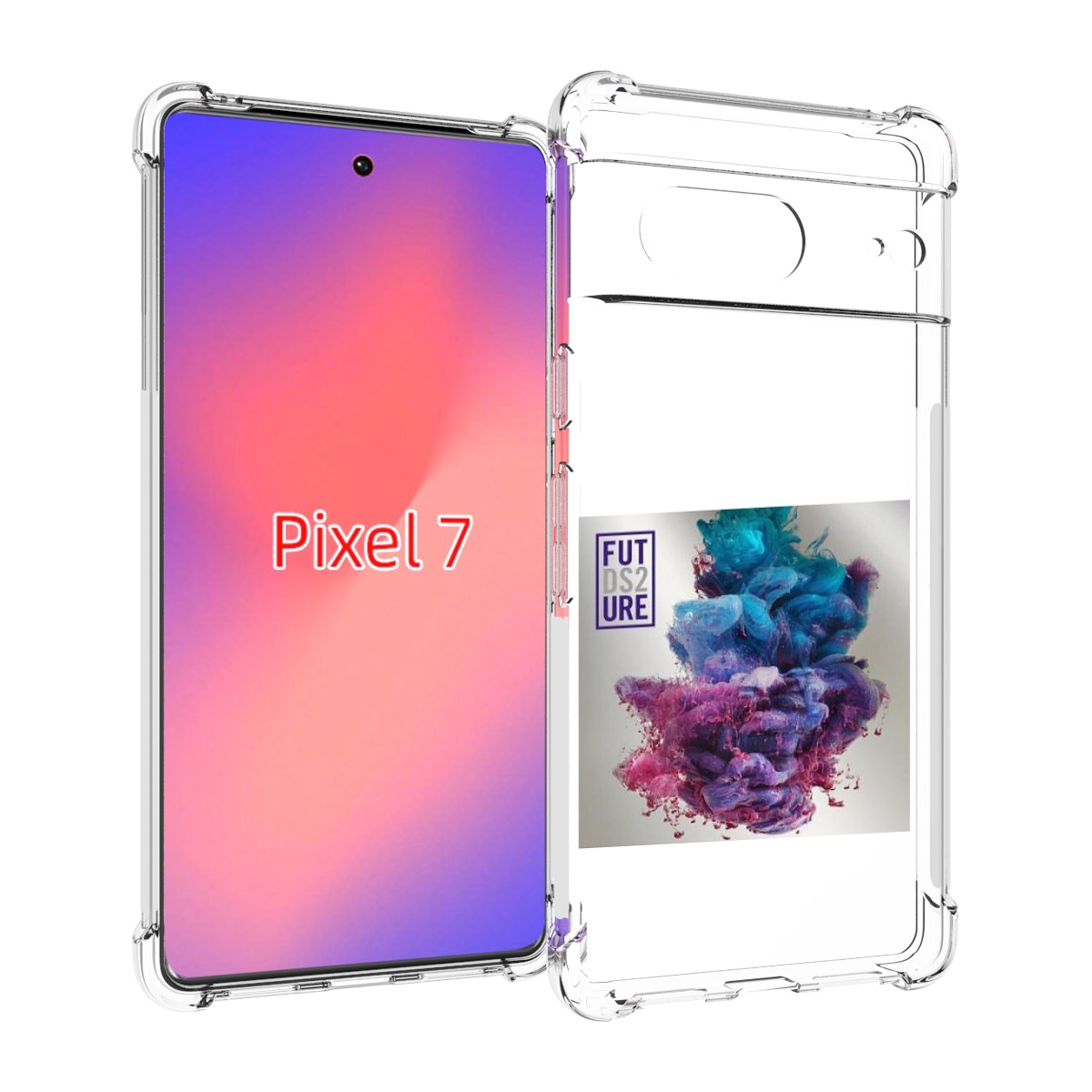 Чехол Mypads Future - Ds2 (Dirty Sprite 2) Для Google Pixel 7, Прозрачный, Tocco 
Чехол Mypads Future - Ds2 (Dirty Sprite 2) Для Google Pixel 7, Прозрачный, Tocco