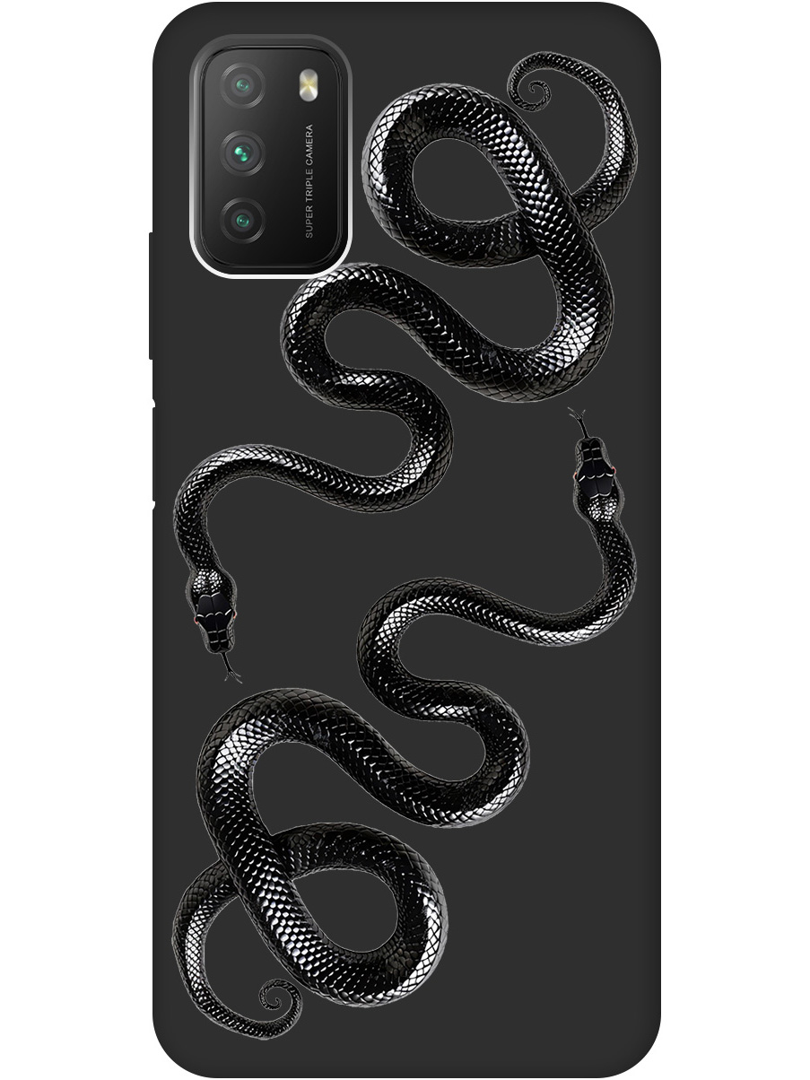 Силиконовый чехол на Xiaomi Redmi 9T / Poco M3 с принтом "Черные мамбы" матовый черный, 724142713
Силиконовый чехол на Xiaomi Redmi 9T / Poco M3 с принтом "Черные мамбы" матовый черный, 724142713