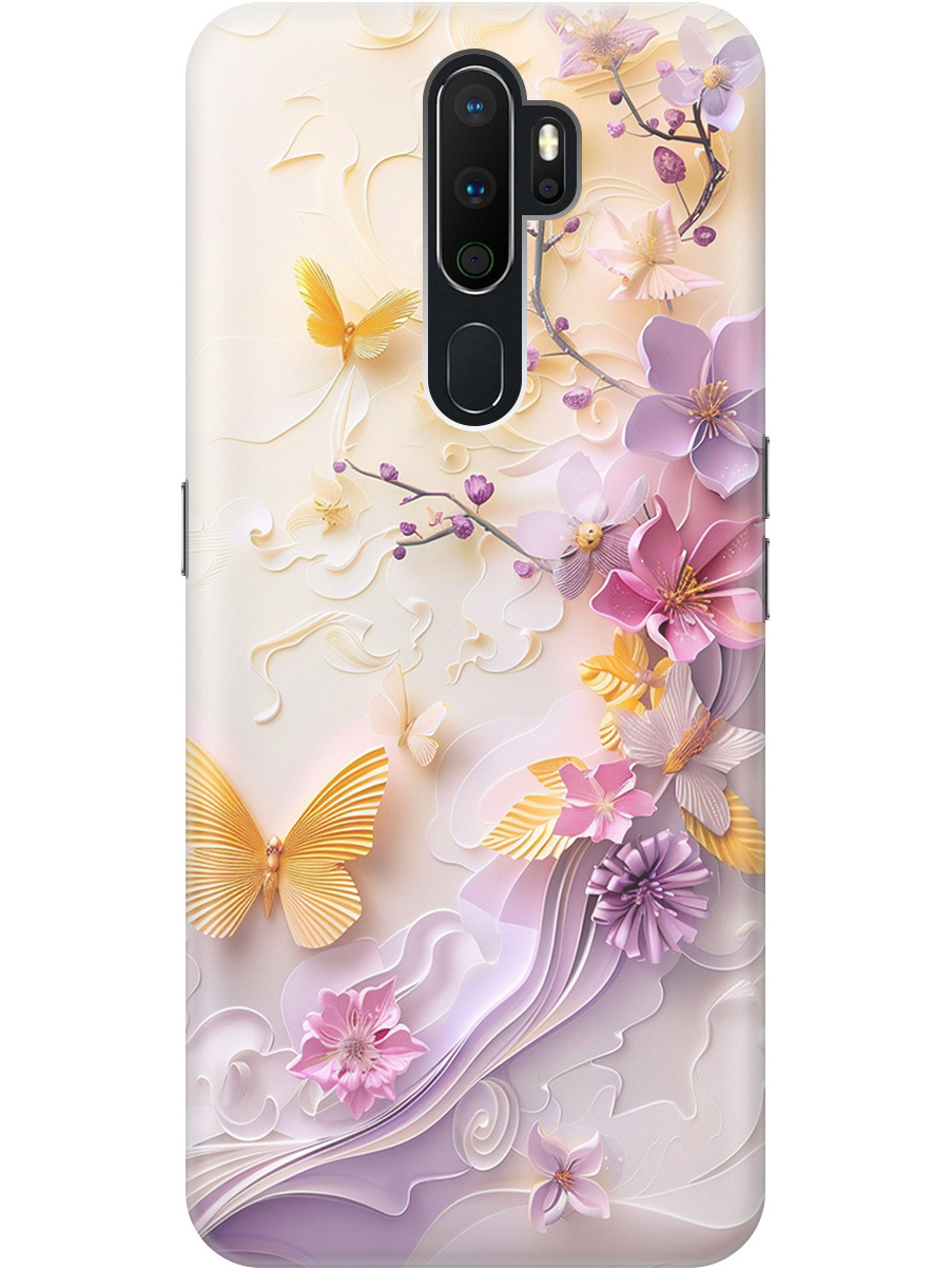 Силиконовый чехол на Oppo A5 (2020)/A9 (2020) с принтом "Оранжевые бабочки", Прозрачный;белый;оранжевый;фиолетовый, 726151323
Силиконовый чехол на Oppo A5 (2020)/A9 (2020) с принтом "Оранжевые бабочки", Прозрачный;белый;оранжевый;фиолетовый, 726151323