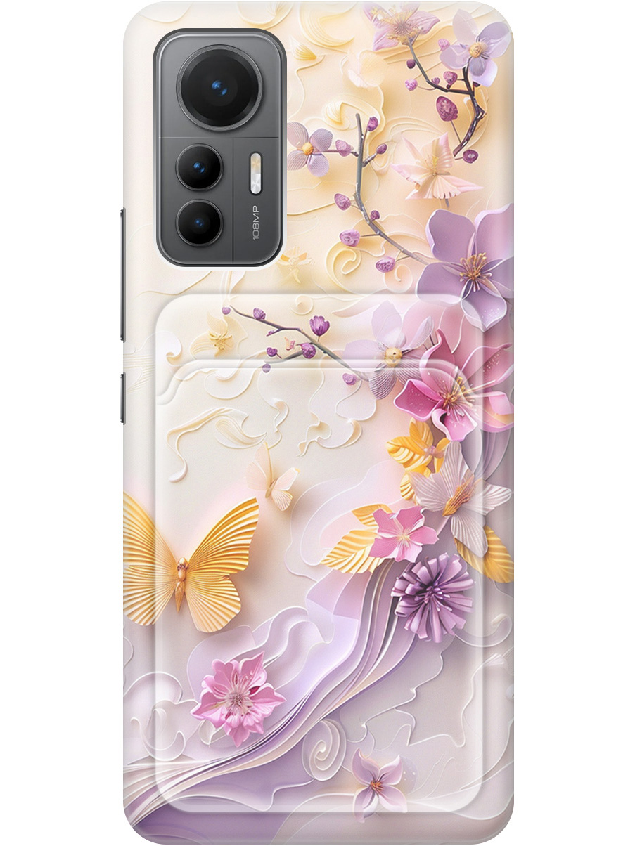 Силиконовый чехол на Xiaomi 12 Lite с принтом с карманом для карты прозрачный 805374, Белый;фиолетовый;прозрачный;оранжевый, 740133323
Силиконовый чехол на Xiaomi 12 Lite с принтом с карманом для карты прозрачный 805374, Белый;фиолетовый;прозрачный;оранжевый, 740133323