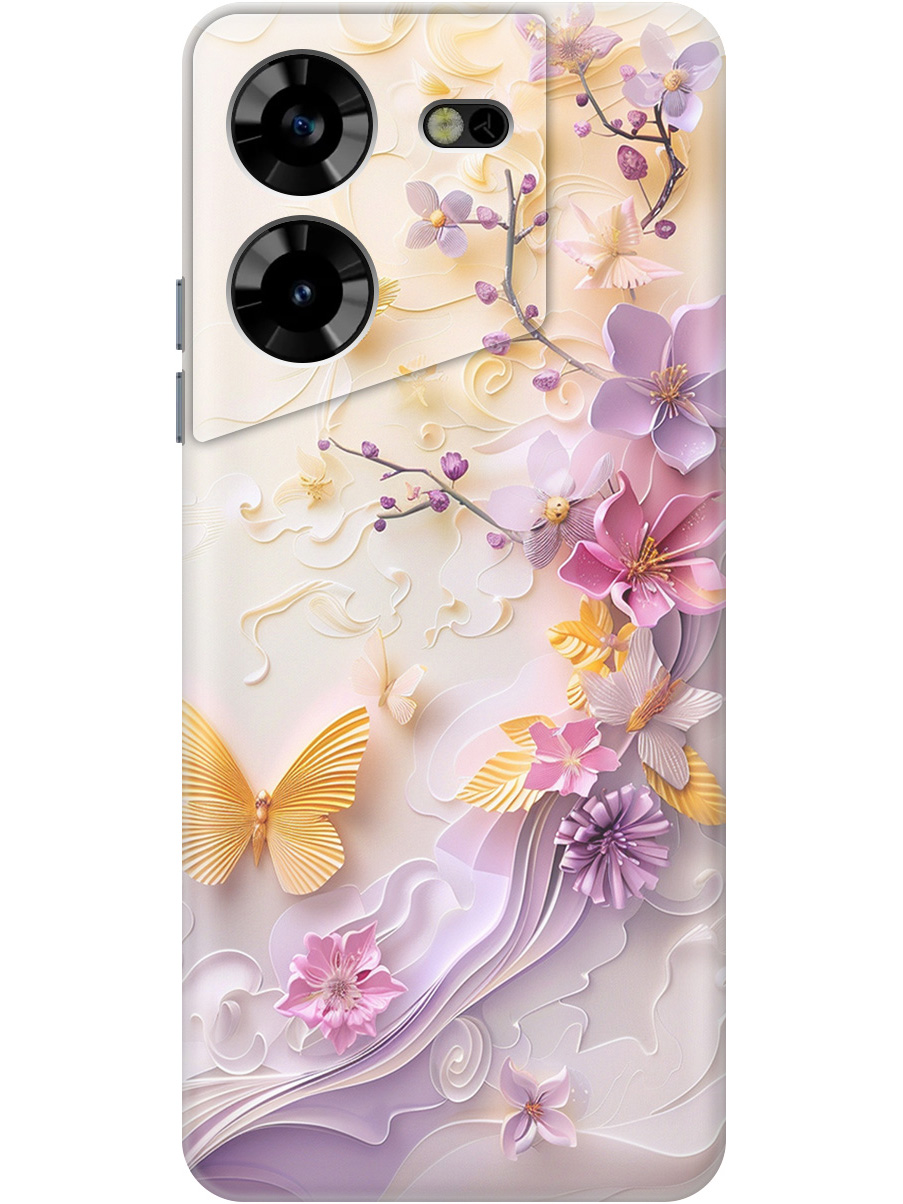 Силиконовый чехол на Tecno Pova 5 с принтом "Оранжевые бабочки", Прозрачный;белый;оранжевый;фиолетовый, 772627523
Силиконовый чехол на Tecno Pova 5 с принтом "Оранжевые бабочки", Прозрачный;белый;оранжевый;фиолетовый, 772627523