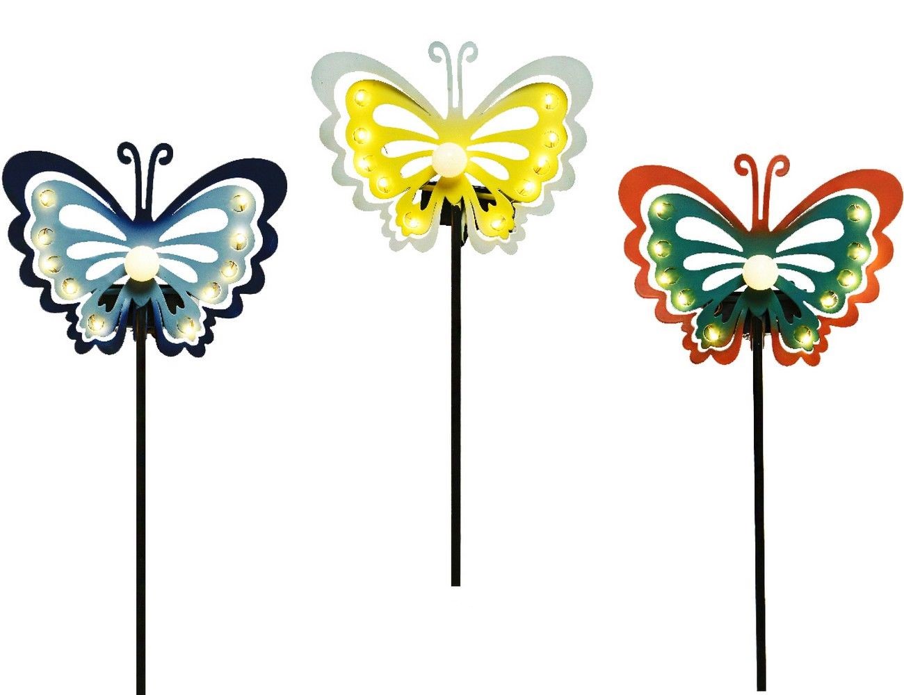 Садовый светильник Solar FAIRY BUTTERFLY на солнечной батарее, 11 тёплых белых микро LED-о
Садовый светильник Solar FAIRY BUTTERFLY на солнечной батарее, 11 тёплых белых микро LED-о