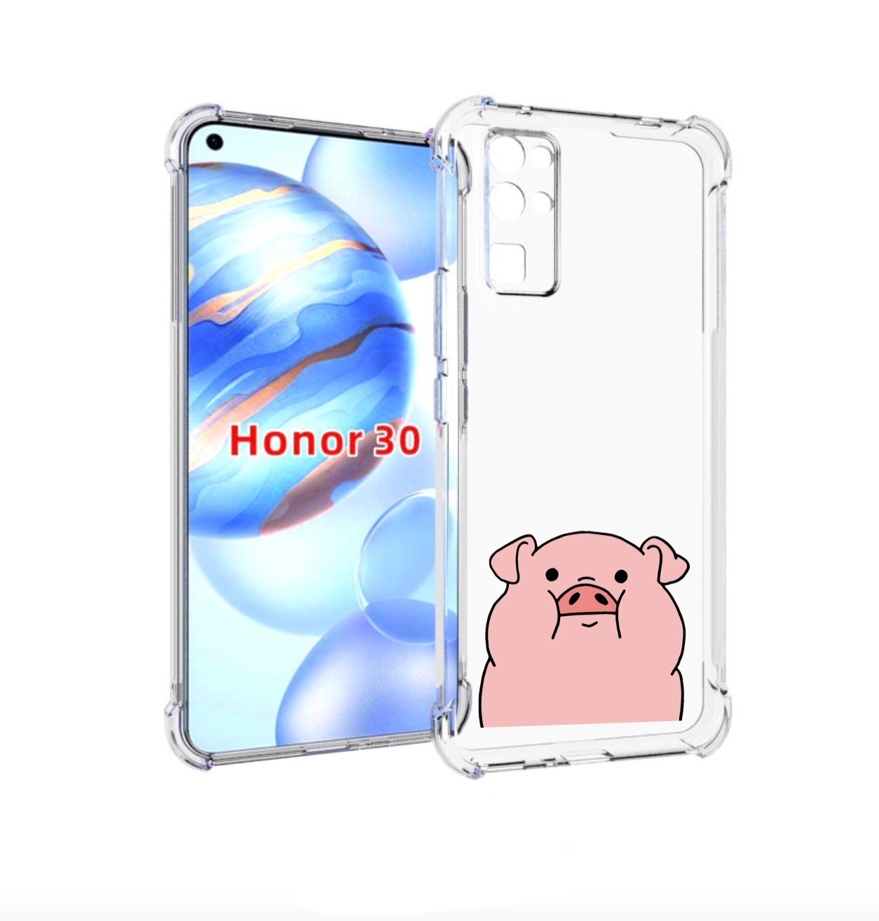 Чехол бампер MyPads полная-свинья для Honor 30 (BMH-AN10) против, Прозрачный, Tocco
Чехол бампер MyPads полная-свинья для Honor 30 (BMH-AN10) против, Прозрачный, Tocco
