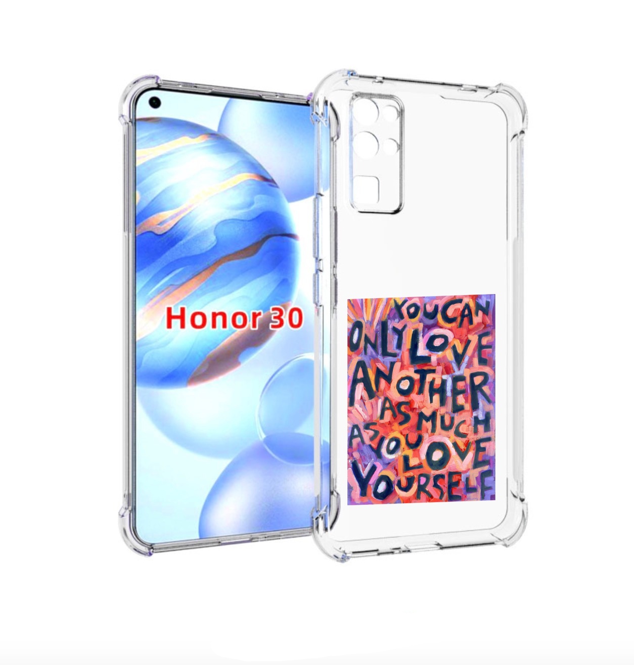 Чехол бампер MyPads ты-можешь-только-любить для Honor 30 (BMH-AN, Прозрачный, Tocco
Чехол бампер MyPads ты-можешь-только-любить для Honor 30 (BMH-AN, Прозрачный, Tocco