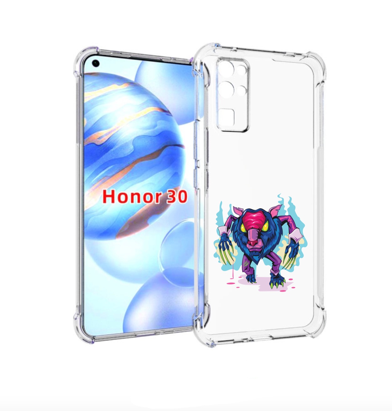 Чехол бампер MyPads фиолетовая-россомаха для Honor 30 (BMH-AN10), Прозрачный, Tocco
Чехол бампер MyPads фиолетовая-россомаха для Honor 30 (BMH-AN10), Прозрачный, Tocco