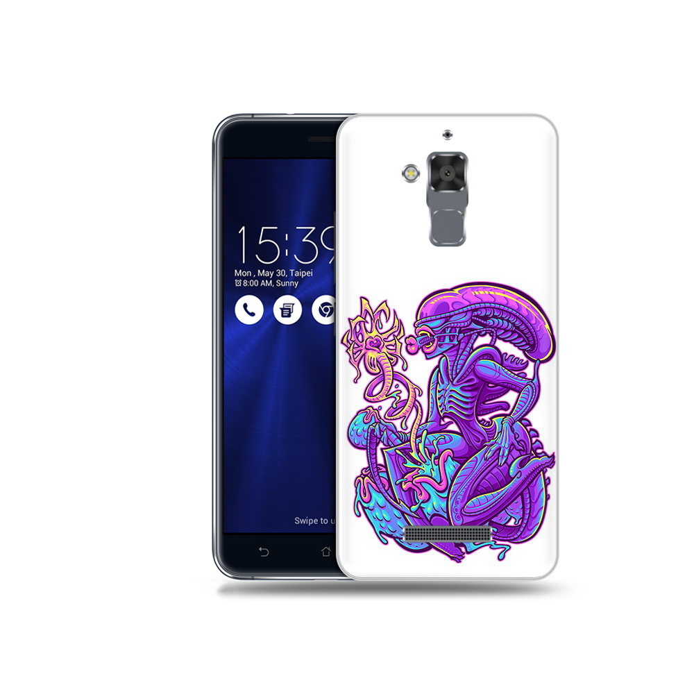 Чехол MyPads Tocco для Asus ZenFone 3 Max (ZC520TL) чужой фиолетовый цвет, Прозрачный, Tocco
Чехол MyPads Tocco для Asus ZenFone 3 Max (ZC520TL) чужой фиолетовый цвет, Прозрачный, Tocco