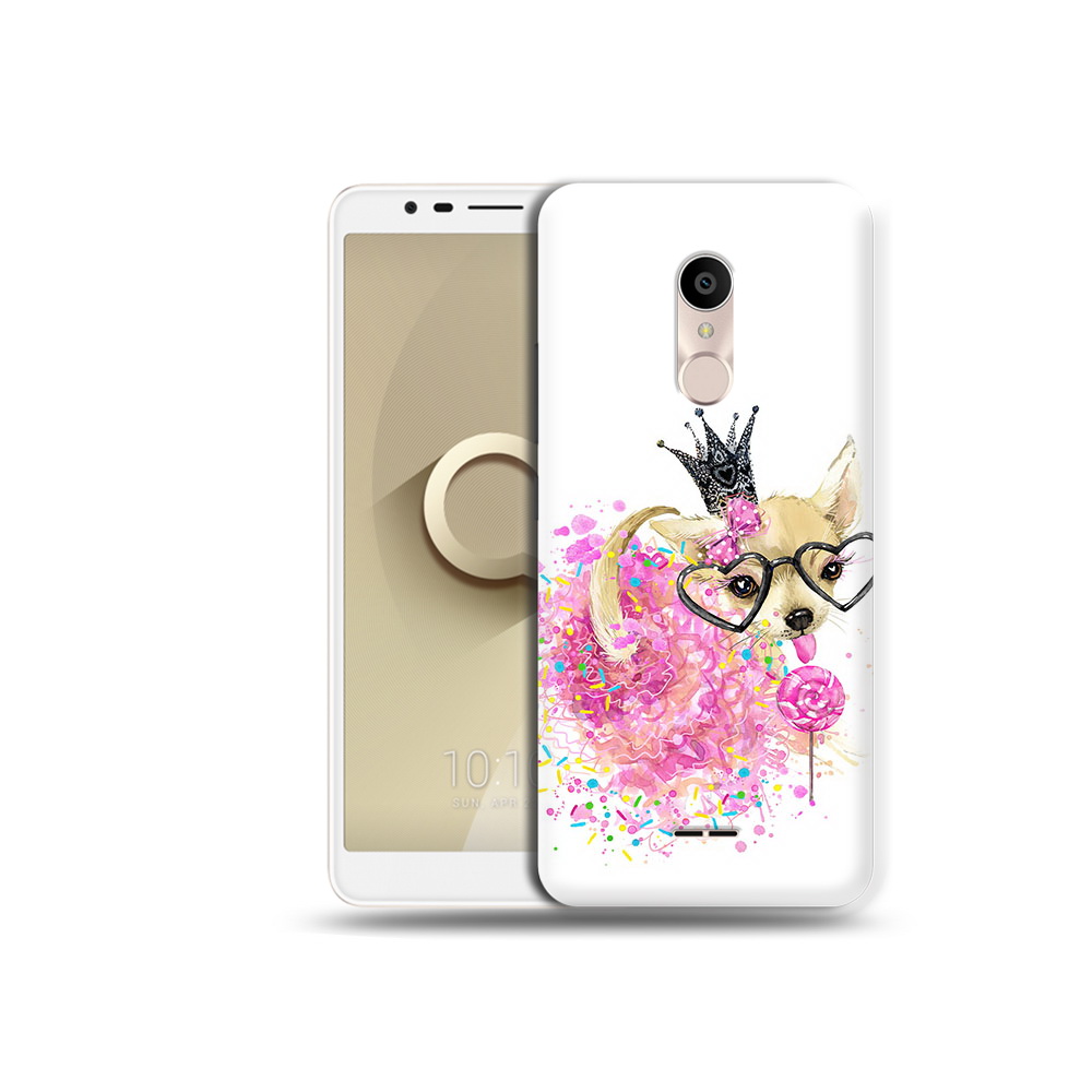 Чехол MyPads Tocco для Alcatel 3C 5026D сладкая принцесса, Прозрачный, Tocco 
Чехол MyPads Tocco для Alcatel 3C 5026D сладкая принцесса, Прозрачный, Tocco