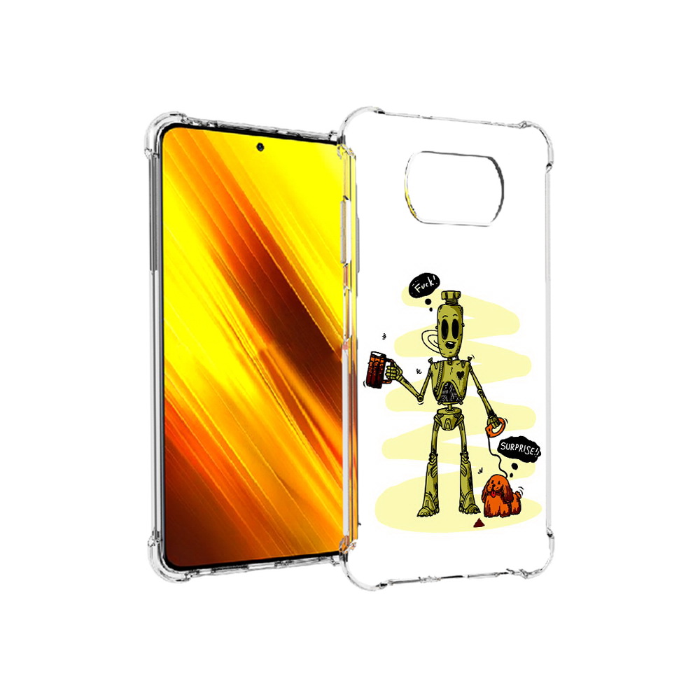 Чехол MyPads Tocco для Xiaomi Poco X3 прикольный робот (PT154881.262.557), Прозрачный, Tocco
Чехол MyPads Tocco для Xiaomi Poco X3 прикольный робот (PT154881.262.557), Прозрачный, Tocco