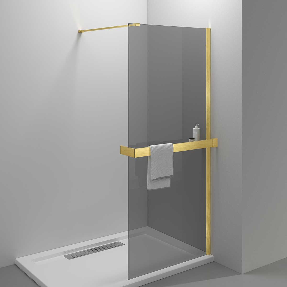 Душевая перегородка Vincea Walk-In HR VSW-4HR900CGG, 900*2000, стекло тонированное, Walk-In HR VSW-4HR900CGG, 900*2000, брашированное золото, стекло тонированное
Душевая перегородка Vincea Walk-In HR VSW-4HR900CGG, 900*2000, стекло тонированное, Walk-In HR VSW-4HR900CGG, 900*2000, брашированное золото, стекло тонированное