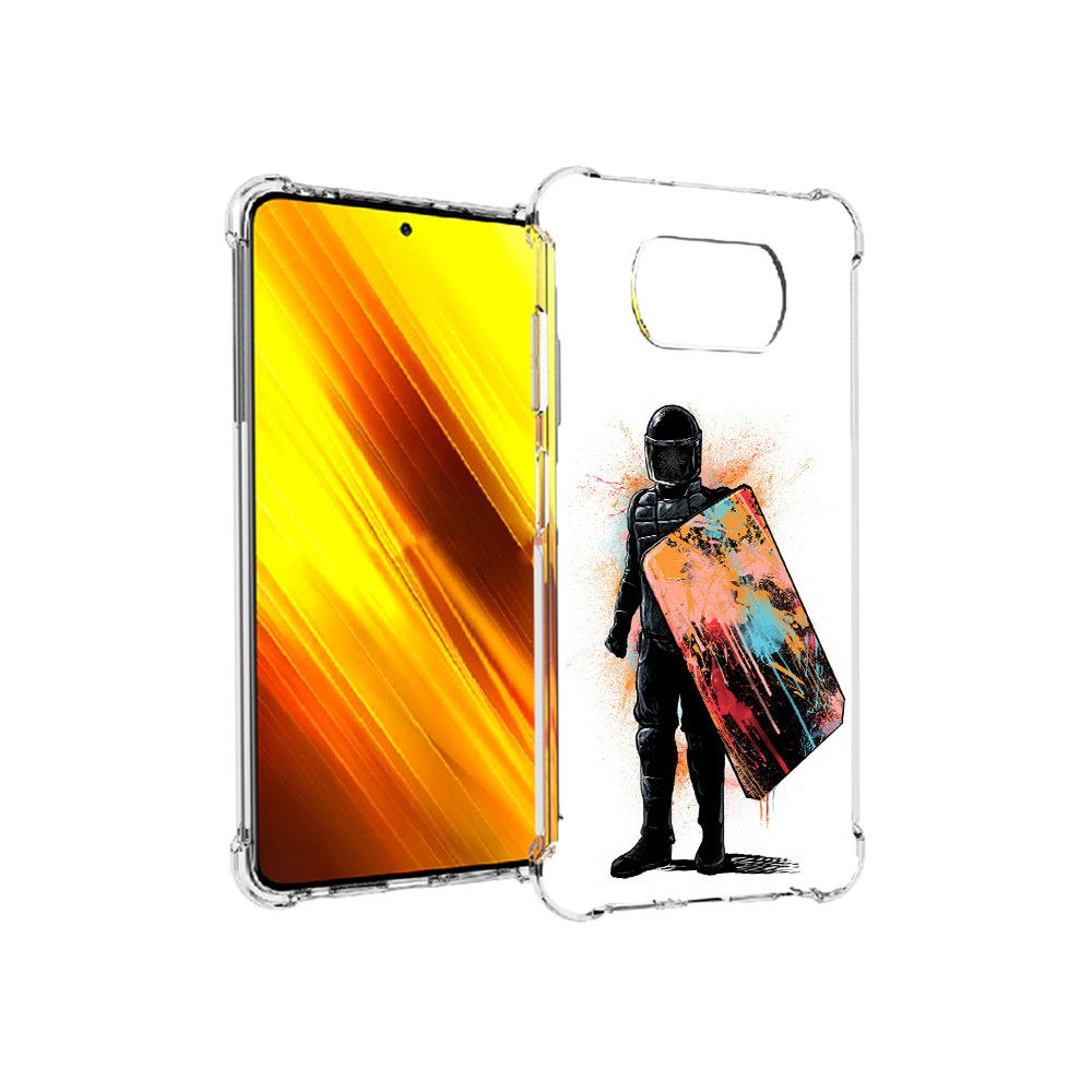 Чехол MyPads Tocco для Xiaomi Poco X3 солдат с красочным щитом (PT154881.262.614), Прозрачный, Tocco
Чехол MyPads Tocco для Xiaomi Poco X3 солдат с красочным щитом (PT154881.262.614), Прозрачный, Tocco