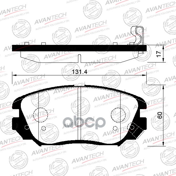 Колодки Тормозные Дисковые Avantech (Противоскрипная Пластина В Компл.) AVANTECH AV203
Колодки Тормозные Дисковые Avantech (Противоскрипная Пластина В Компл.) AVANTECH AV203
