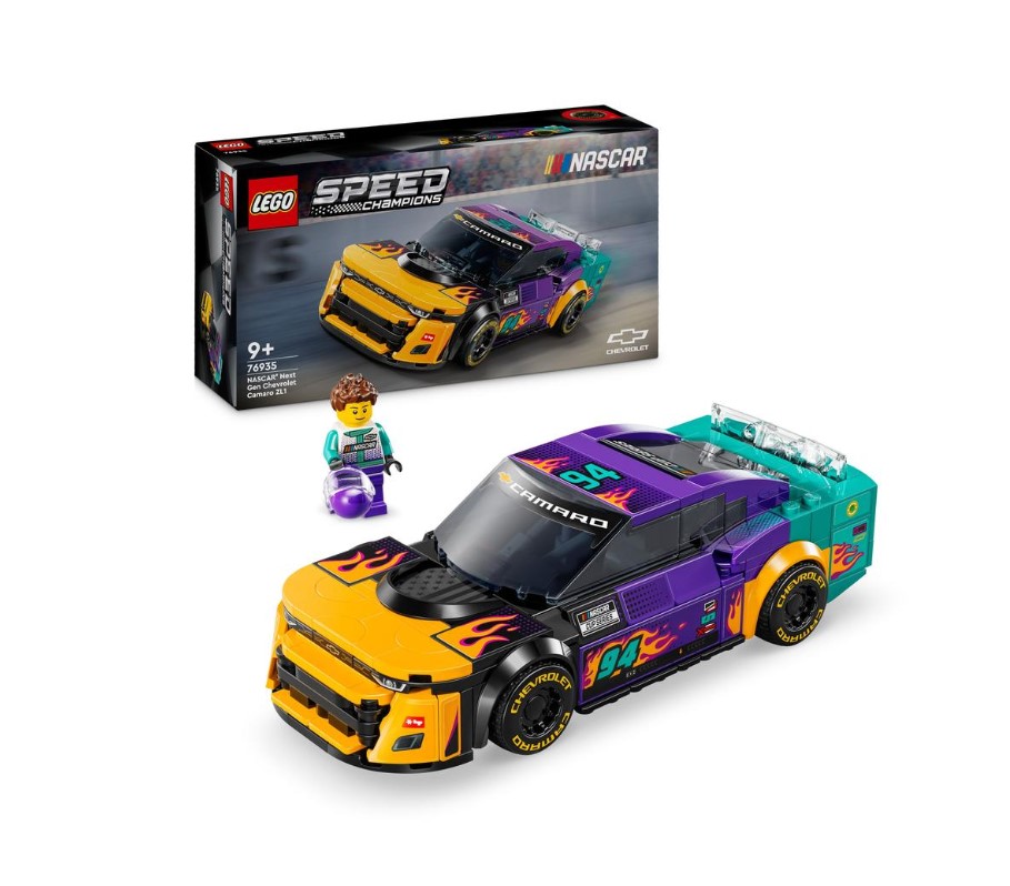 Конструктор Lego Speed Champions Nascar Next Gen Chevrolet Camaro ZL1 Шевроле Камаро 76935
Конструктор Lego Speed Champions Nascar Next Gen Chevrolet Camaro ZL1 Шевроле Камаро 76935