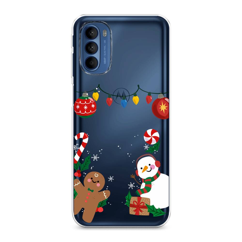 Чехол на Motorola Moto G31 "Новогоднее настроение", Коричневый;красный;зеленый, 242550-5
Чехол на Motorola Moto G31 "Новогоднее настроение", Коричневый;красный;зеленый, 242550-5