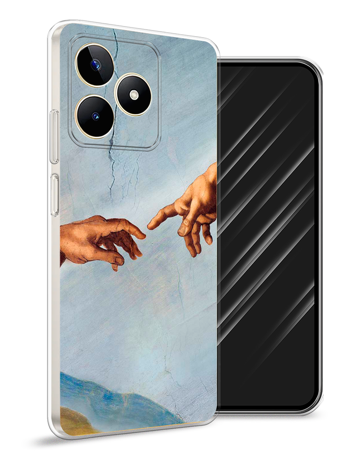 Чехол Awog на Realme C53/C51/Note 50 "Сотворение Адама", Голубой;коричневый;серый, 2516050-1
Чехол Awog на Realme C53/C51/Note 50 "Сотворение Адама", Голубой;коричневый;серый, 2516050-1