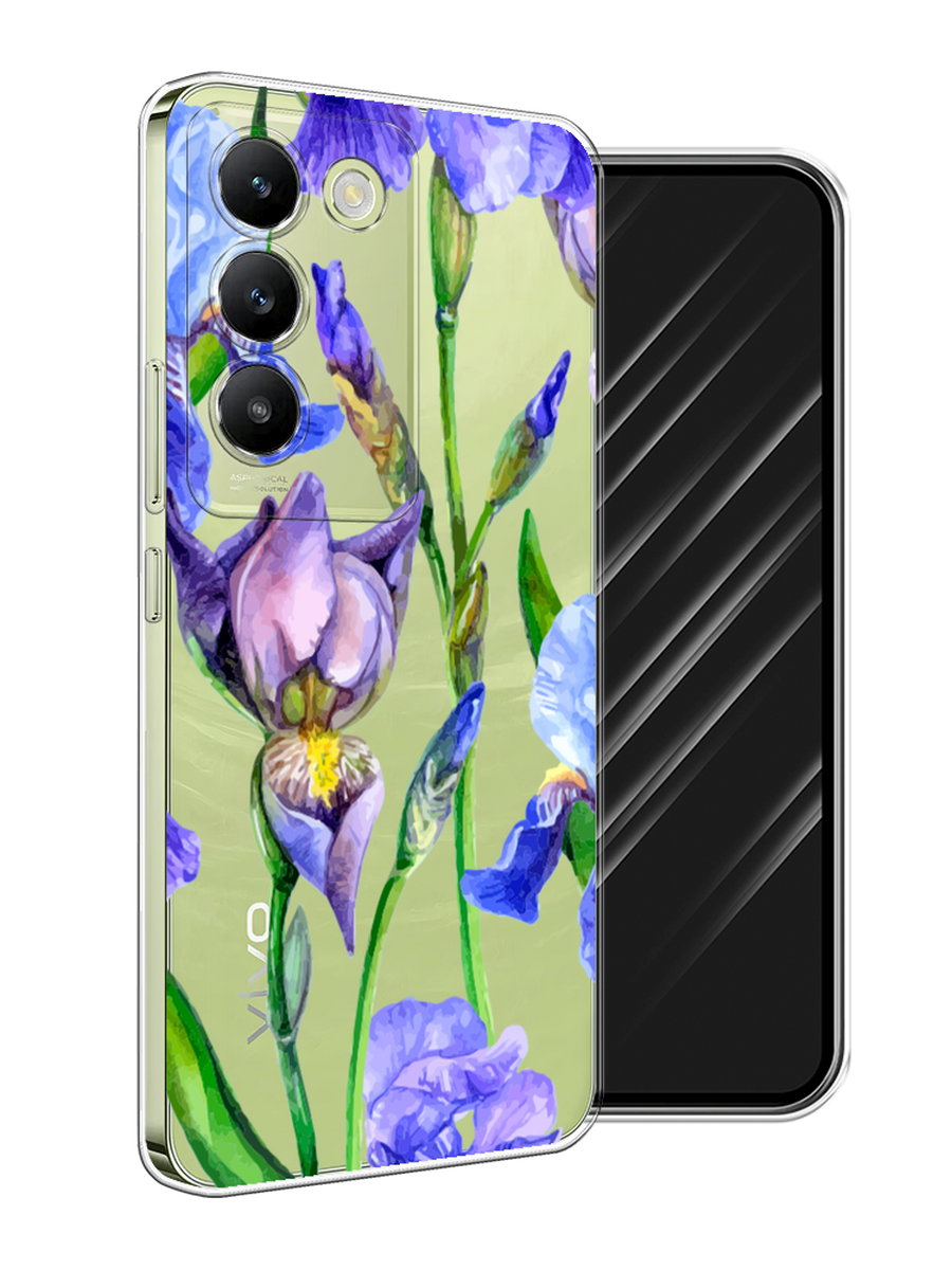 Чехол Awog на Vivo V30 Lite 4G/Y100 4G/T3 5G/V30 SE 5G "Синие ирисы", Фиолетовый;голубой;зеленый, 2610950-1
Чехол Awog на Vivo V30 Lite 4G/Y100 4G/T3 5G/V30 SE 5G "Синие ирисы", Фиолетовый;голубой;зеленый, 2610950-1