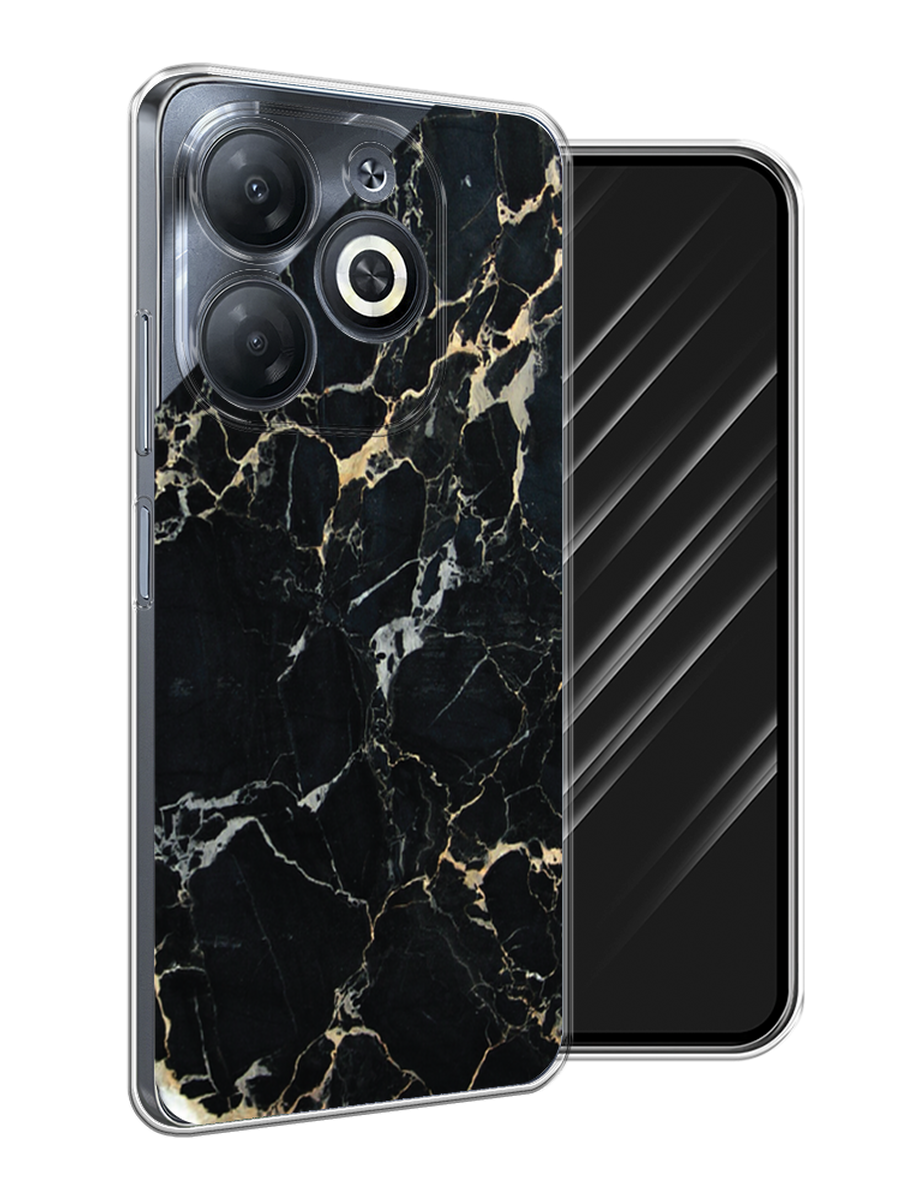 Чехол Awog на Infinix Smart 8/8 HD/Hot 40i "Черный мрамор уголок", Черный;золотистый, 3105650-1
Чехол Awog на Infinix Smart 8/8 HD/Hot 40i "Черный мрамор уголок", Черный;золотистый, 3105650-1
