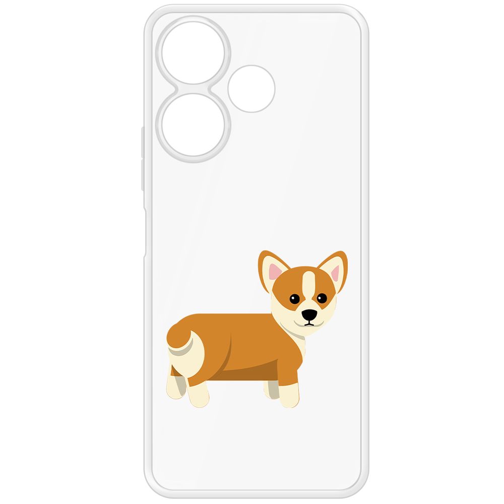 Чехол-накладка Krutoff Clear Case Рисованный корги вид 1 для Xiaomi Poco M6 4G, Прозрачный
Чехол-накладка Krutoff Clear Case Рисованный корги вид 1 для Xiaomi Poco M6 4G, Прозрачный