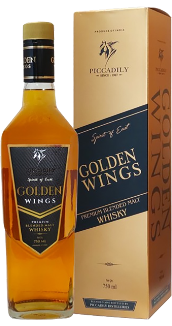 Виски купажированный Piccadily Distilleries Golden Wings Blended Malt Whisky 42,8% 0,75л
Виски купажированный Piccadily Distilleries Golden Wings Blended Malt Whisky 42,8% 0,75л