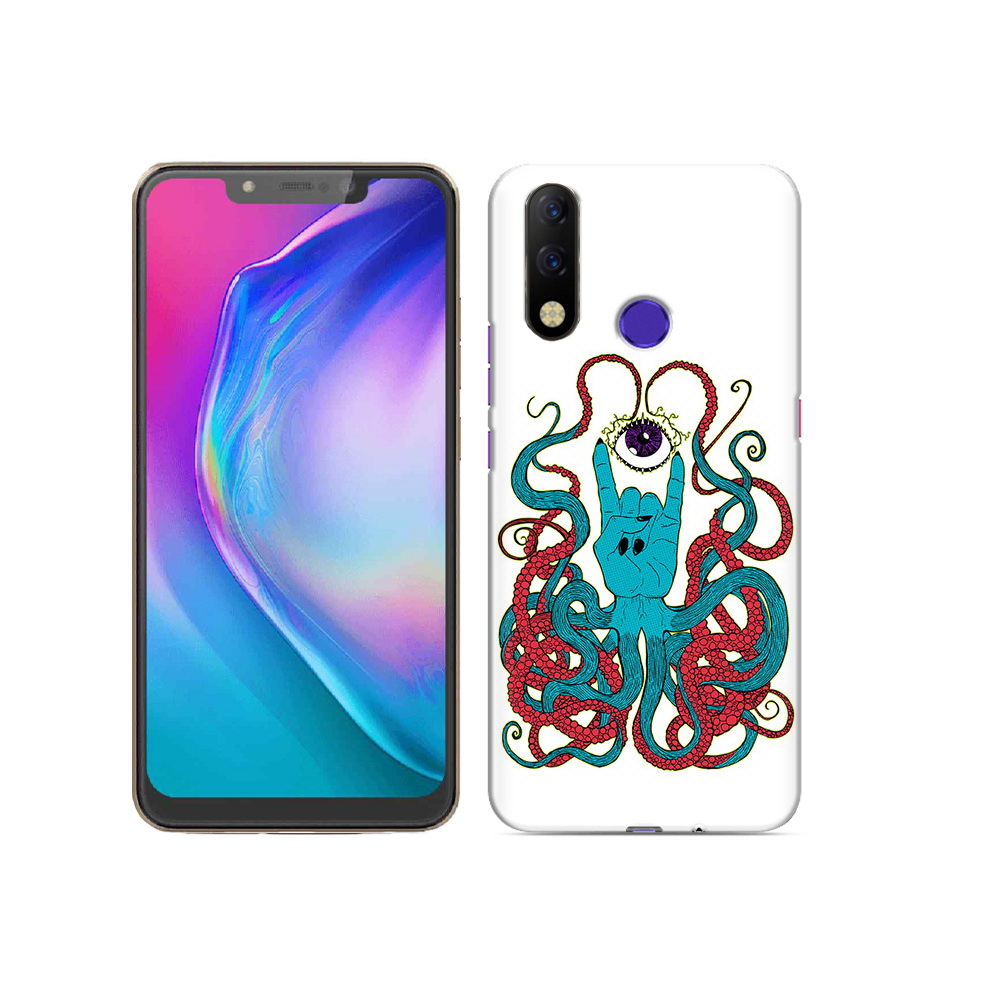Чехол MyPads Tocco для Tecno Spark 3 Pro осьминог-рука абстракция, Прозрачный, Tocco 
Чехол MyPads Tocco для Tecno Spark 3 Pro осьминог-рука абстракция, Прозрачный, Tocco