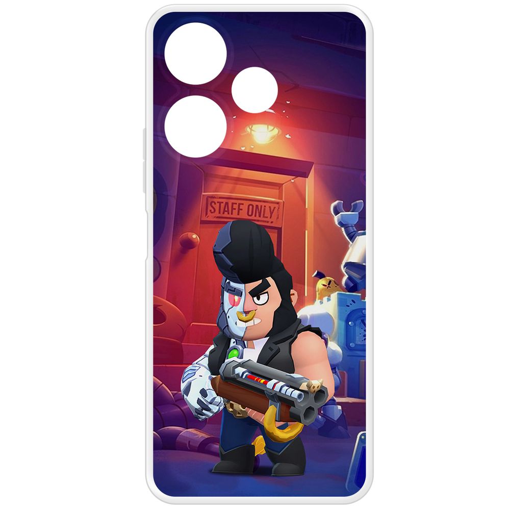 Чехол-накладка Krutoff Clear Case Brawl Stars-Б-800 для Xiaomi Poco M6 4G, Прозрачный
Чехол-накладка Krutoff Clear Case Brawl Stars-Б-800 для Xiaomi Poco M6 4G, Прозрачный
