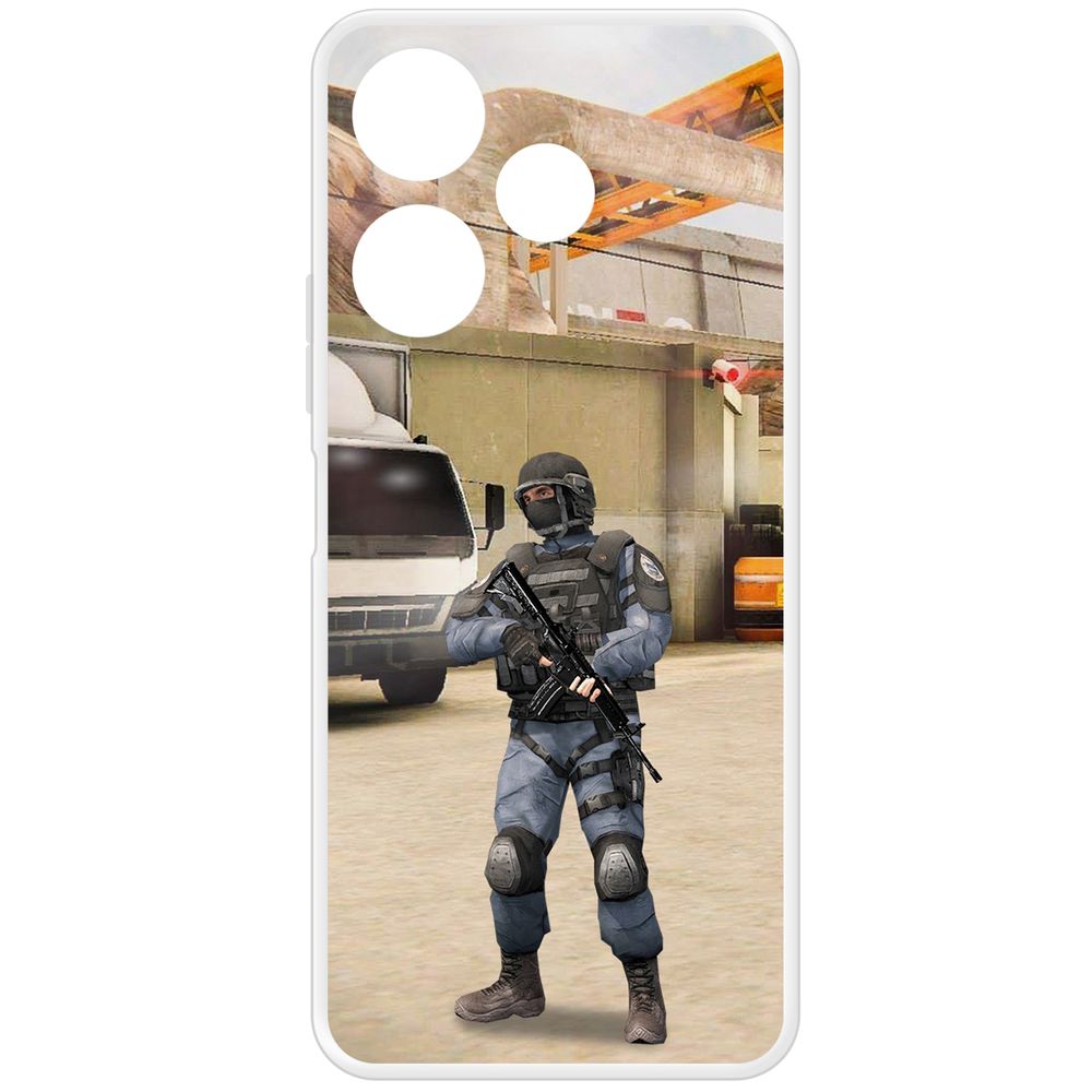 Чехол-накладка Krutoff Clear Case Cтандофф 2 (Standoff 2) - GIGN для Xiaomi Poco M6 4G, Прозрачный
Чехол-накладка Krutoff Clear Case Cтандофф 2 (Standoff 2) - GIGN для Xiaomi Poco M6 4G, Прозрачный