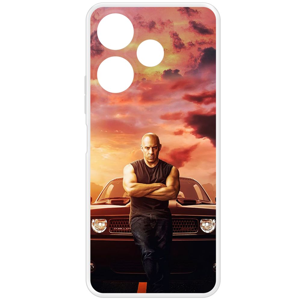 Чехол-накладка Krutoff Clear Case Форсаж. Доминик Торетто для Xiaomi Poco M6 4G, Прозрачный
Чехол-накладка Krutoff Clear Case Форсаж. Доминик Торетто для Xiaomi Poco M6 4G, Прозрачный