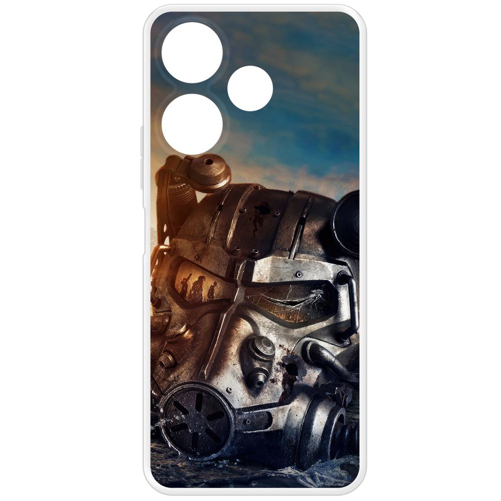Чехол-накладка Krutoff Clear Case Фоллаут (Fallout) - Шлем Т-60 для Xiaomi Poco M6 4G, Прозрачный
Чехол-накладка Krutoff Clear Case Фоллаут (Fallout) - Шлем Т-60 для Xiaomi Poco M6 4G, Прозрачный
