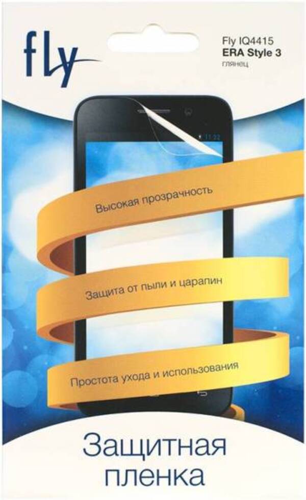 Защитная пленка Fly для Fly IQ4415 ERA Style 3 (глянцевая), для Fly IQ4415 ERA Style 3 (глянцевая)
Защитная пленка Fly для Fly IQ4415 ERA Style 3 (глянцевая), для Fly IQ4415 ERA Style 3 (глянцевая)