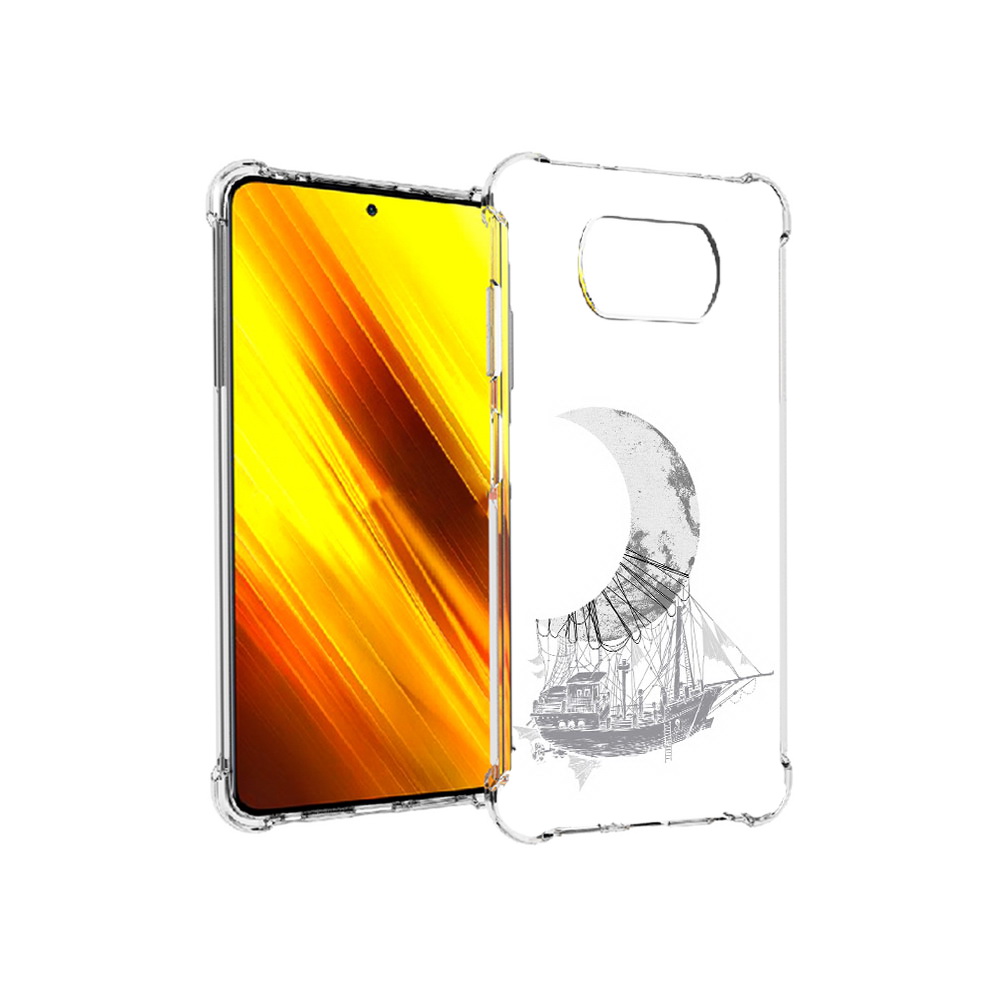 Чехол MyPads Tocco для Xiaomi Poco X3 черно белый корабль полумесяц (PT154881.262.684), Прозрачный, Tocco
Чехол MyPads Tocco для Xiaomi Poco X3 черно белый корабль полумесяц (PT154881.262.684), Прозрачный, Tocco