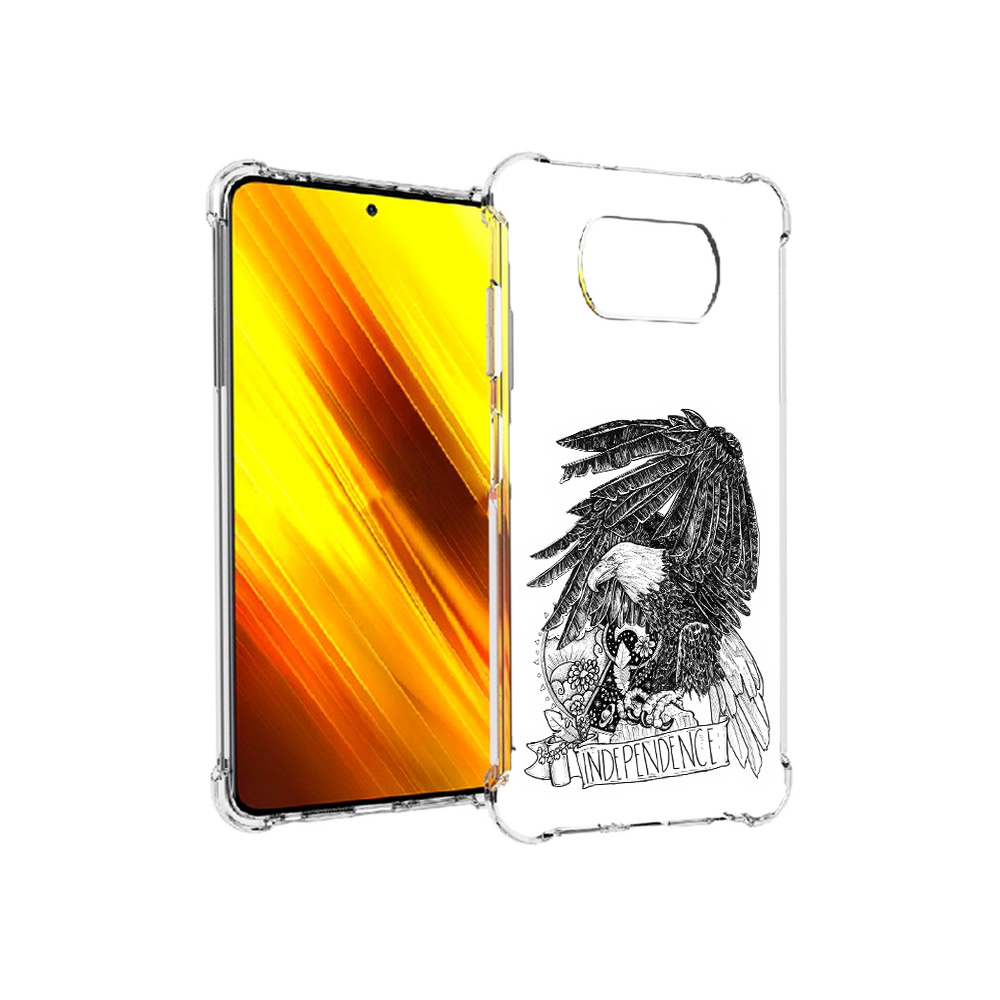 Чехол MyPads Tocco для Xiaomi Poco X3 черно белый сокол (PT154881.262.688), Прозрачный, Tocco
Чехол MyPads Tocco для Xiaomi Poco X3 черно белый сокол (PT154881.262.688), Прозрачный, Tocco