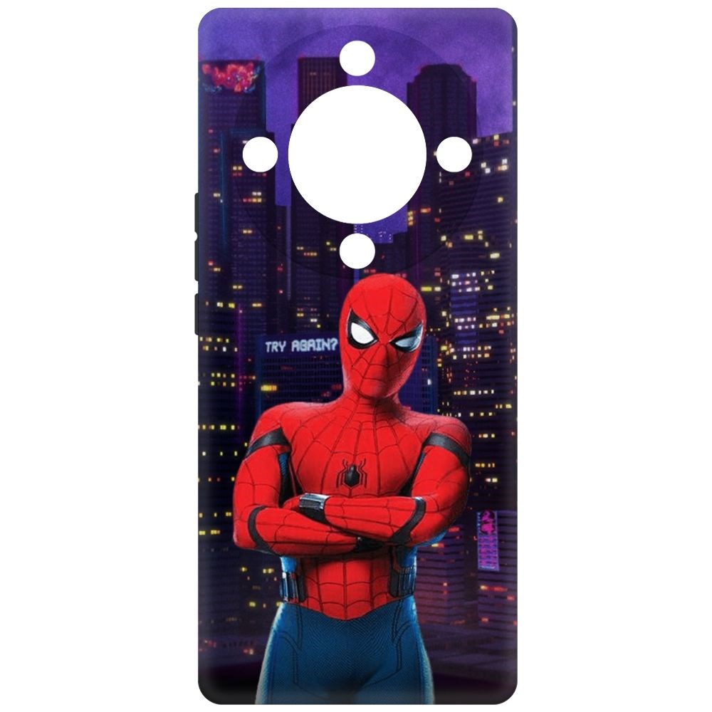 Чехол-накладка Krutoff Soft Case Человек-Паук. На крыше для Honor Magic 5 Lite черный
Чехол-накладка Krutoff Soft Case Человек-Паук. На крыше для Honor Magic 5 Lite черный