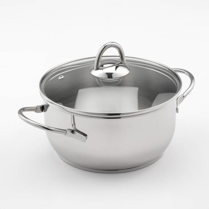 Кастрюля Классика-прима, 2,5 л, капсульное дно, стеклянная крышка, с теплораспределительны, Серебристый
Кастрюля Классика-прима, 2,5 л, капсульное дно, стеклянная крышка, с теплораспределительны, Серебристый