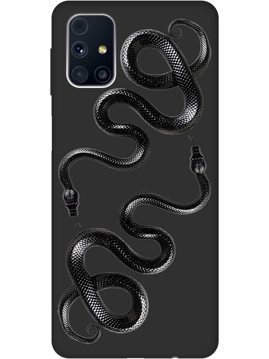 Силиконовый чехол на Samsung Galaxy M31S с принтом "Черные мамбы" матовый черный, 723348213
Силиконовый чехол на Samsung Galaxy M31S с принтом "Черные мамбы" матовый черный, 723348213