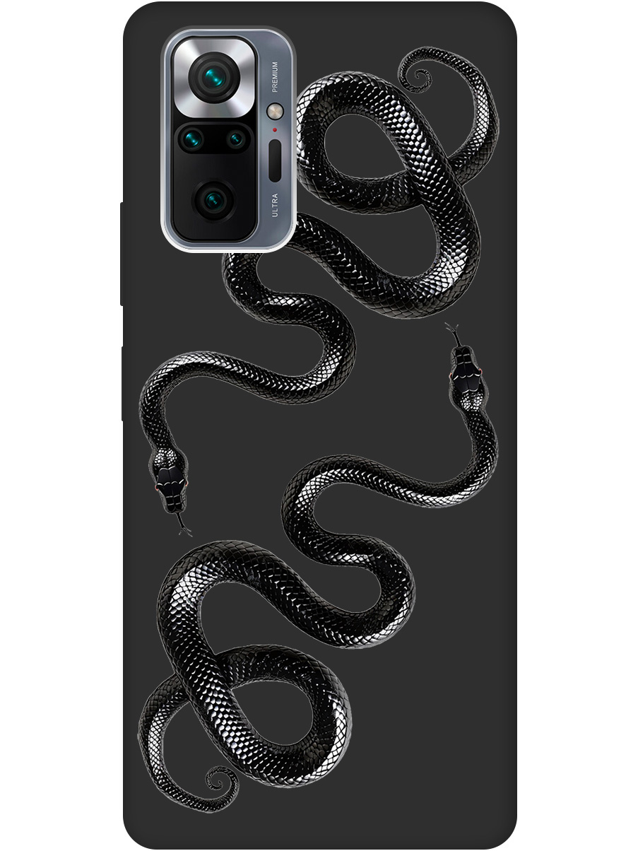 Силиконовый чехол на Xiaomi Redmi Note 10 Pro с принтом "Черные мамбы" матовый черный, 725168113
Силиконовый чехол на Xiaomi Redmi Note 10 Pro с принтом "Черные мамбы" матовый черный, 725168113