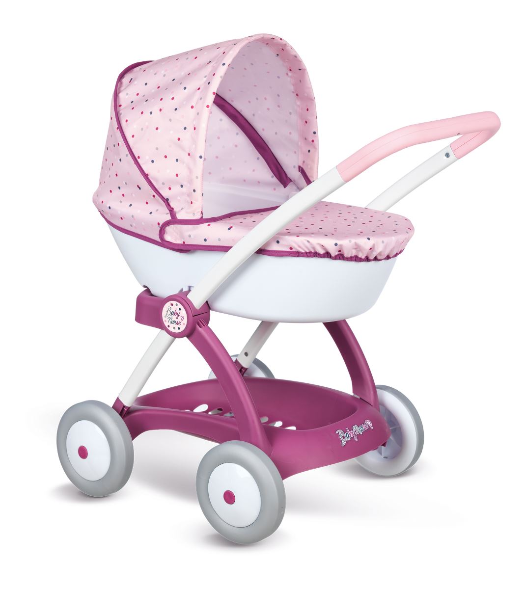 Коляска для кукол Smoby Baby Nurse розовая 254103, Детская коляска люлька для кукол Baby Nurse
Коляска для кукол Smoby Baby Nurse розовая 254103, Детская коляска люлька для кукол Baby Nurse