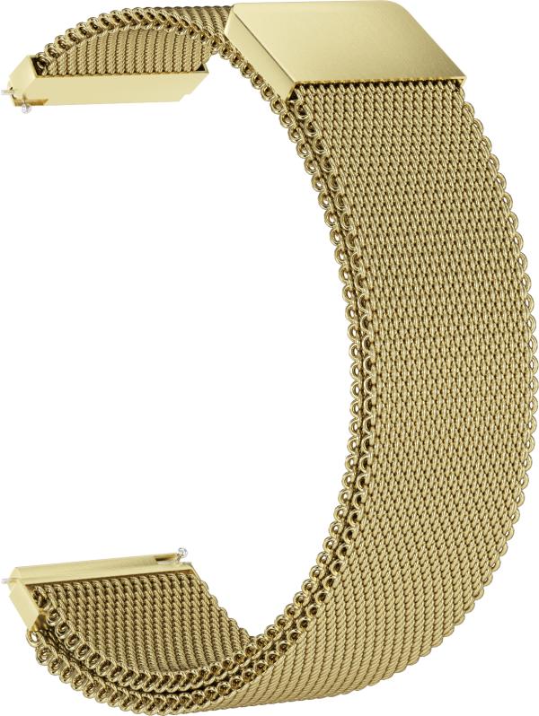 Ремешок металлический GSMIN Milanese Loop 22 для Мультимодель (Золотой), Золотистый
Ремешок металлический GSMIN Milanese Loop 22 для Мультимодель (Золотой), Золотистый