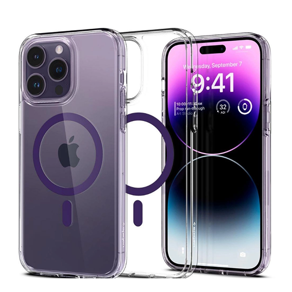 Чехол Spigen Ultra Hybrid (MagFit) для iPhone 14 Pro (ACS05585) Deep Purple, Прозрачный;фиолетовый, Ultra Hybrid (MagFit)
Чехол Spigen Ultra Hybrid (MagFit) для iPhone 14 Pro (ACS05585) Deep Purple, Прозрачный;фиолетовый, Ultra Hybrid (MagFit)