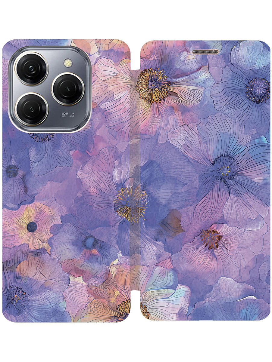 Чехол-книжка на Tecno Spark 20 Pro с принтом "Фиолетовые маки" золотой, Золотистый;фиолетовый, 779829023
Чехол-книжка на Tecno Spark 20 Pro с принтом "Фиолетовые маки" золотой, Золотистый;фиолетовый, 779829023