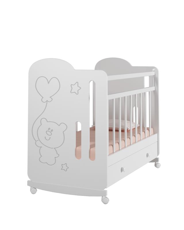 Детская кроватка VDK Sweet Bear колесо-качалка с ящиком для хранения, Sweet Bear колесо-качалка с ящиком
Детская кроватка VDK Sweet Bear колесо-качалка с ящиком для хранения, Sweet Bear колесо-качалка с ящиком