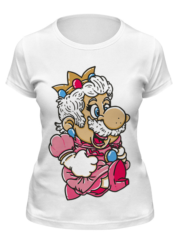 Футболка женская Printio Mario (princess peach) белая L, Белый, Mario (princess peach)
Футболка женская Printio Mario (princess peach) белая L, Белый, Mario (princess peach)