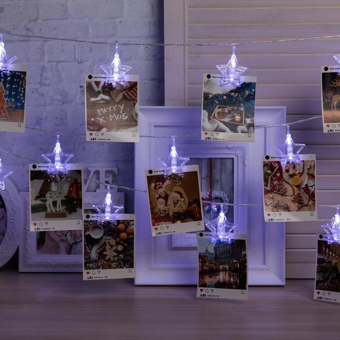 Световая гирлянда новогодняя Luazon Lighting Прищепки-звезды Р00011586 4,5 м белый теплый, Прищепки-звезды
Световая гирлянда новогодняя Luazon Lighting Прищепки-звезды Р00011586 4,5 м белый теплый, Прищепки-звезды