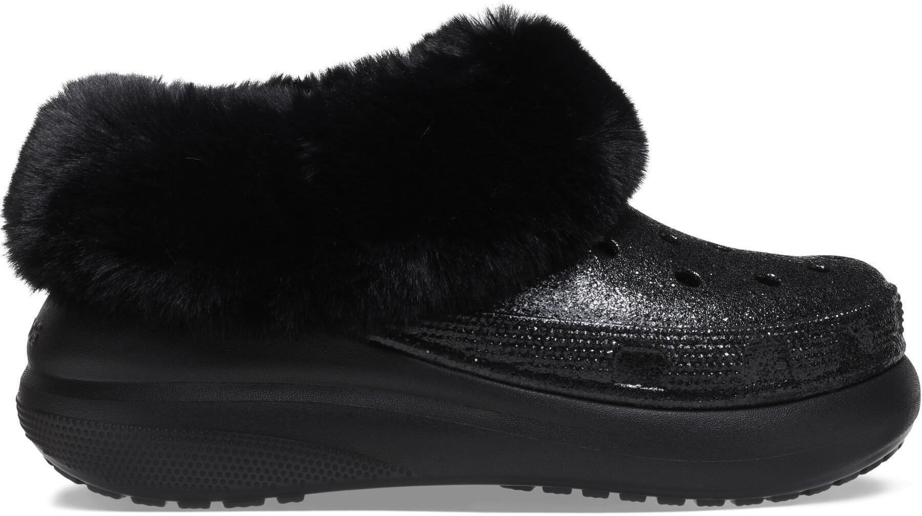 Галоши унисекс Crocs Furever Crush Crystal Glitter черные M8 US; W10 US, Черный, Furever Crush Crystal Glitter 
Галоши унисекс Crocs Furever Crush Crystal Glitter черные M8 US; W10 US, Черный, Furever Crush Crystal Glitter