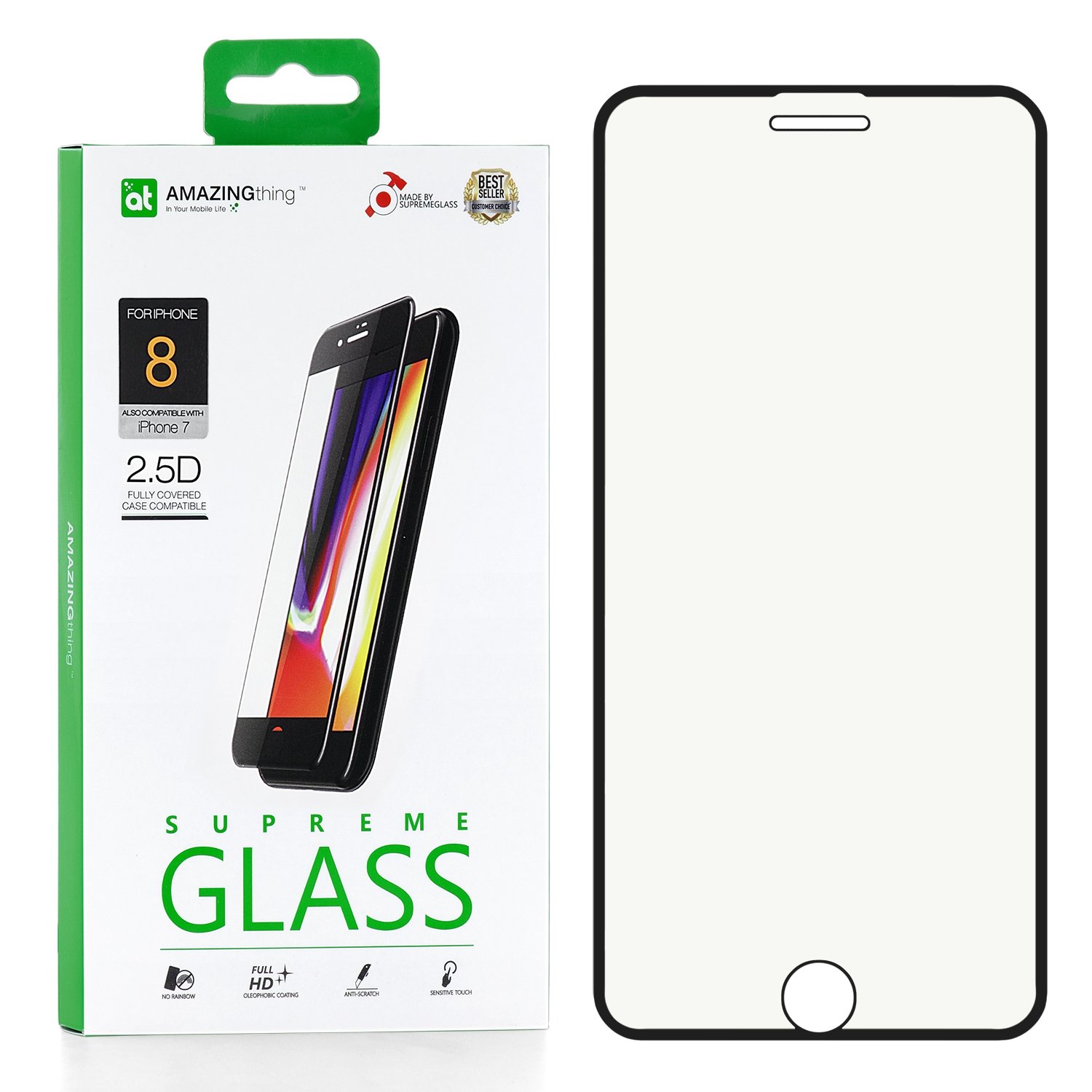 Защитное стекло для iPhone 7 / 8 / SE 2020 Amazingthing Silk Anti-Blue Light Black 0.3mm
Защитное стекло для iPhone 7 / 8 / SE 2020 Amazingthing Silk Anti-Blue Light Black 0.3mm