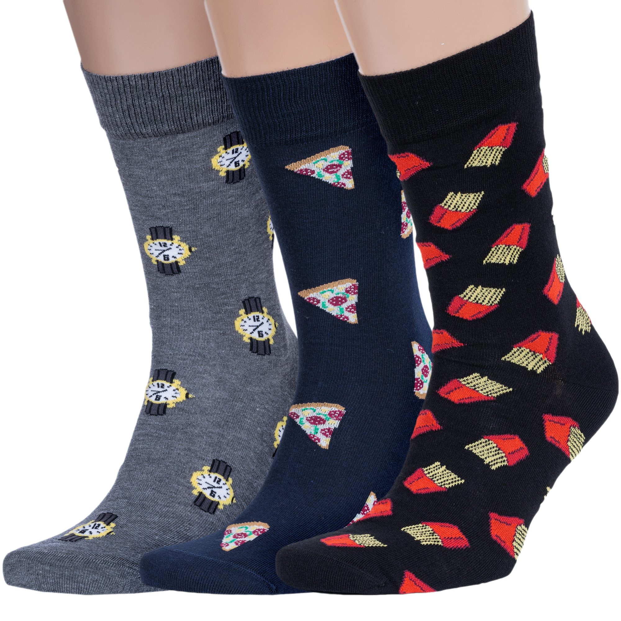 Комплект носков мужских Rusocks 3-М3-1301М разноцветных 27-29, Серый;синий;черный, 3-М3-1301М
Комплект носков мужских Rusocks 3-М3-1301М разноцветных 27-29, Серый;синий;черный, 3-М3-1301М