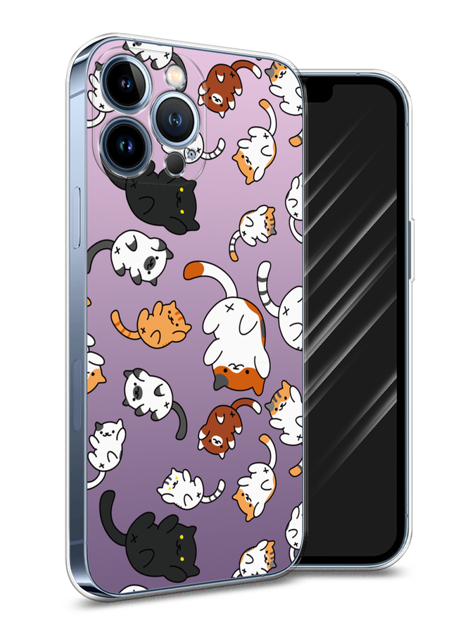 Чехол Awog на Apple iPhone 13 Pro Max / Айфон 13 Pro Max "Котопад", Разноцветный, 14450-7
Чехол Awog на Apple iPhone 13 Pro Max / Айфон 13 Pro Max "Котопад", Разноцветный, 14450-7