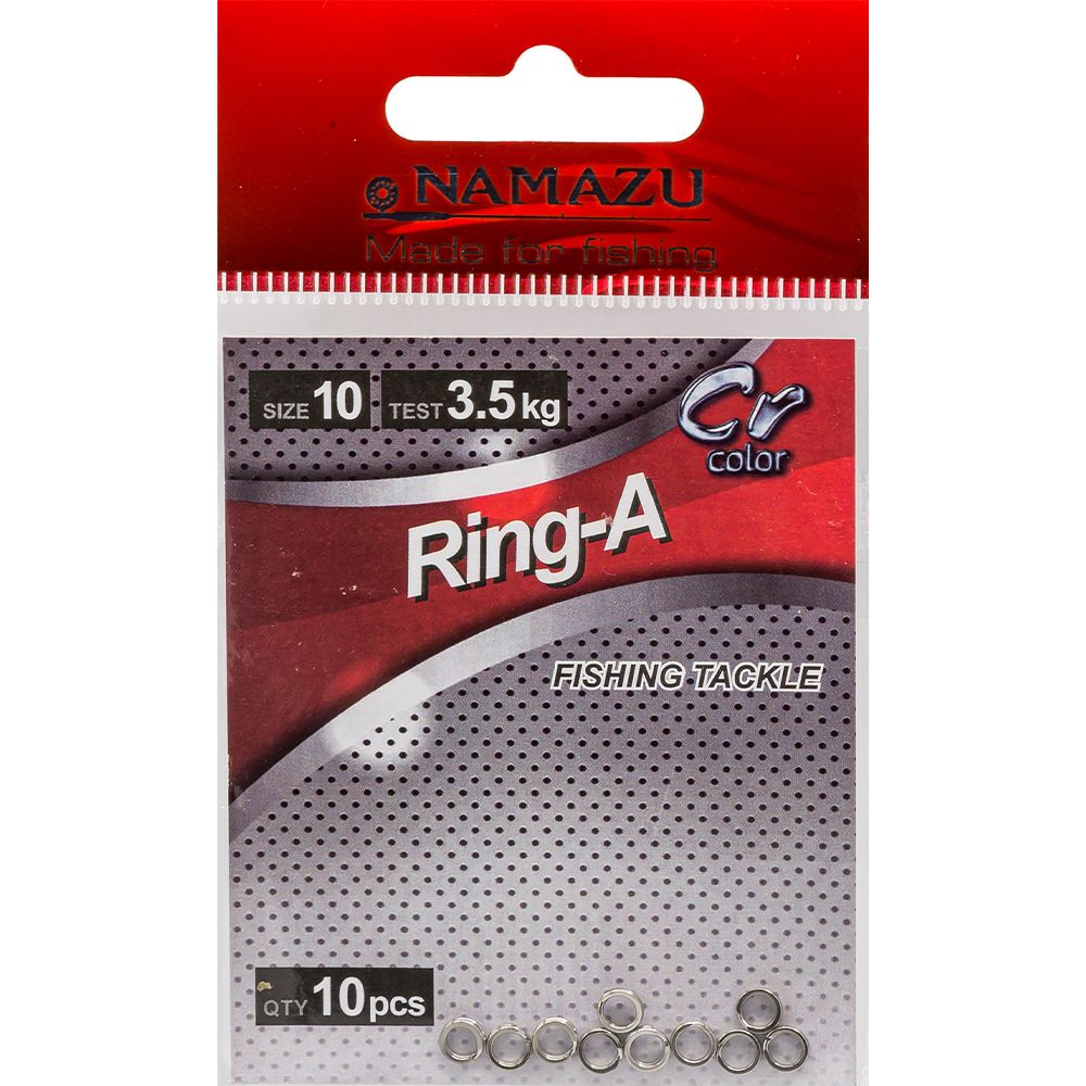 Заводное кольцо Namazu RING-A, N-FT-RA10, 4.3 mm, 3,5 кг, 10 шт, Серебристый, Кольца намазУ new
Заводное кольцо Namazu RING-A, N-FT-RA10, 4.3 mm, 3,5 кг, 10 шт, Серебристый, Кольца намазУ new