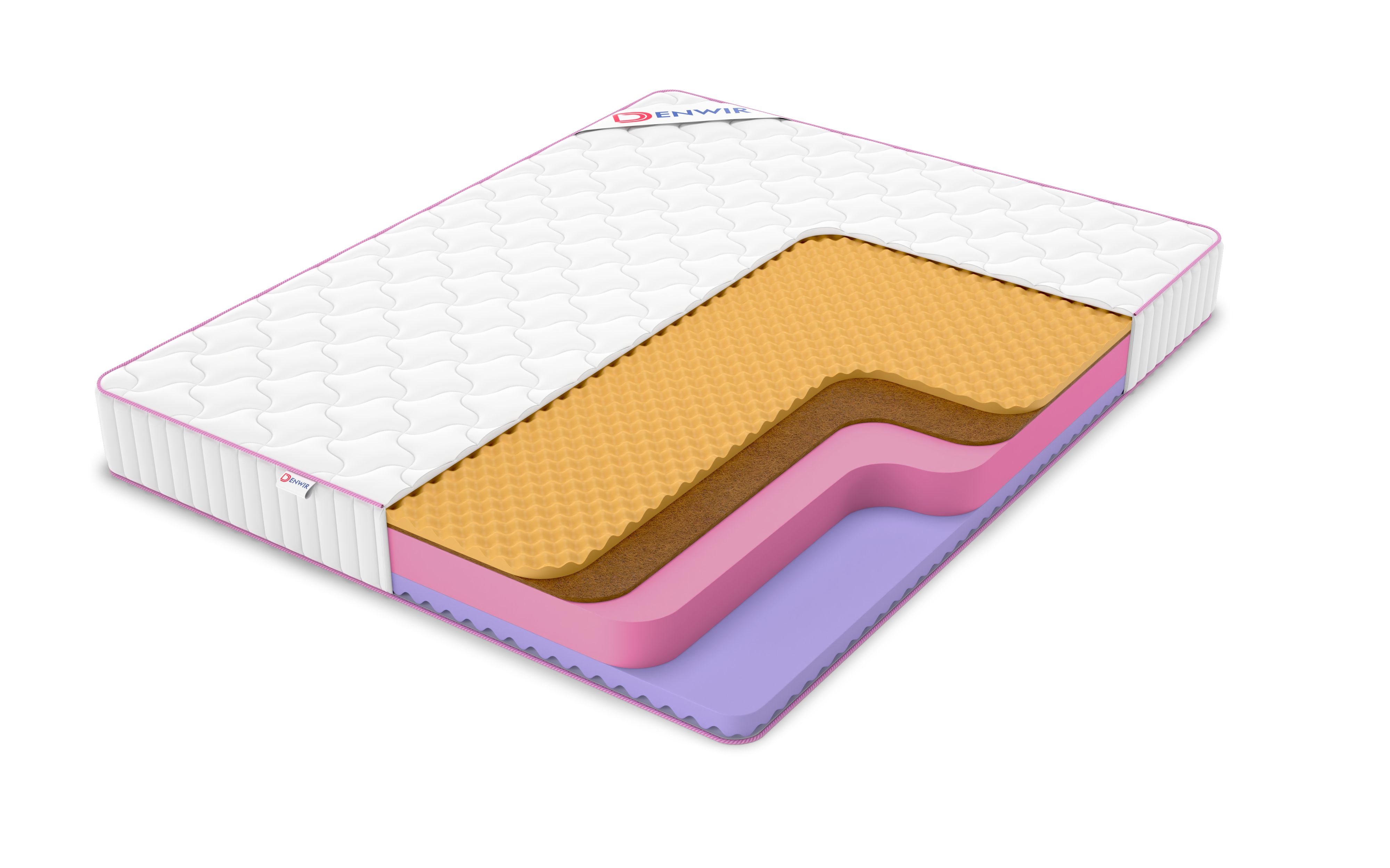 Матрас беспружинный DENWIR MEGA FIVE BALANCE MEMO RELAX 19/chstmat_MFBMR19_95x110, Белый, MEGA FIVE BALANCE MEMO RELAX 19 
Матрас беспружинный DENWIR MEGA FIVE BALANCE MEMO RELAX 19/chstmat_MFBMR19_95x110, Белый, MEGA FIVE BALANCE MEMO RELAX 19