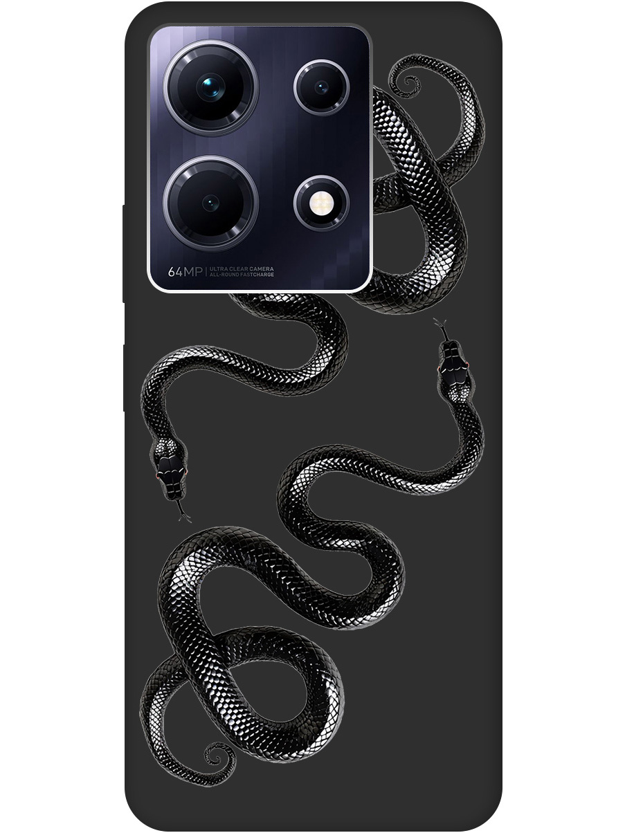 Силиконовый чехол на Infinix Note 30 с принтом "Черные мамбы" матовый черный, 773943713
Силиконовый чехол на Infinix Note 30 с принтом "Черные мамбы" матовый черный, 773943713