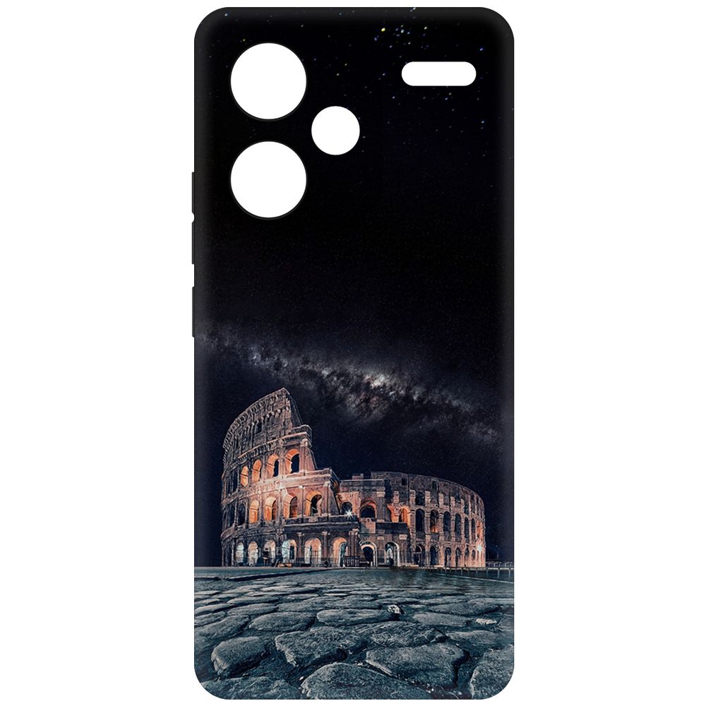 Чехол-накладка Krutoff Soft Case Италия, Колизей для Xiaomi Redmi Note 13 Pro+ 5G черный
Чехол-накладка Krutoff Soft Case Италия, Колизей для Xiaomi Redmi Note 13 Pro+ 5G черный