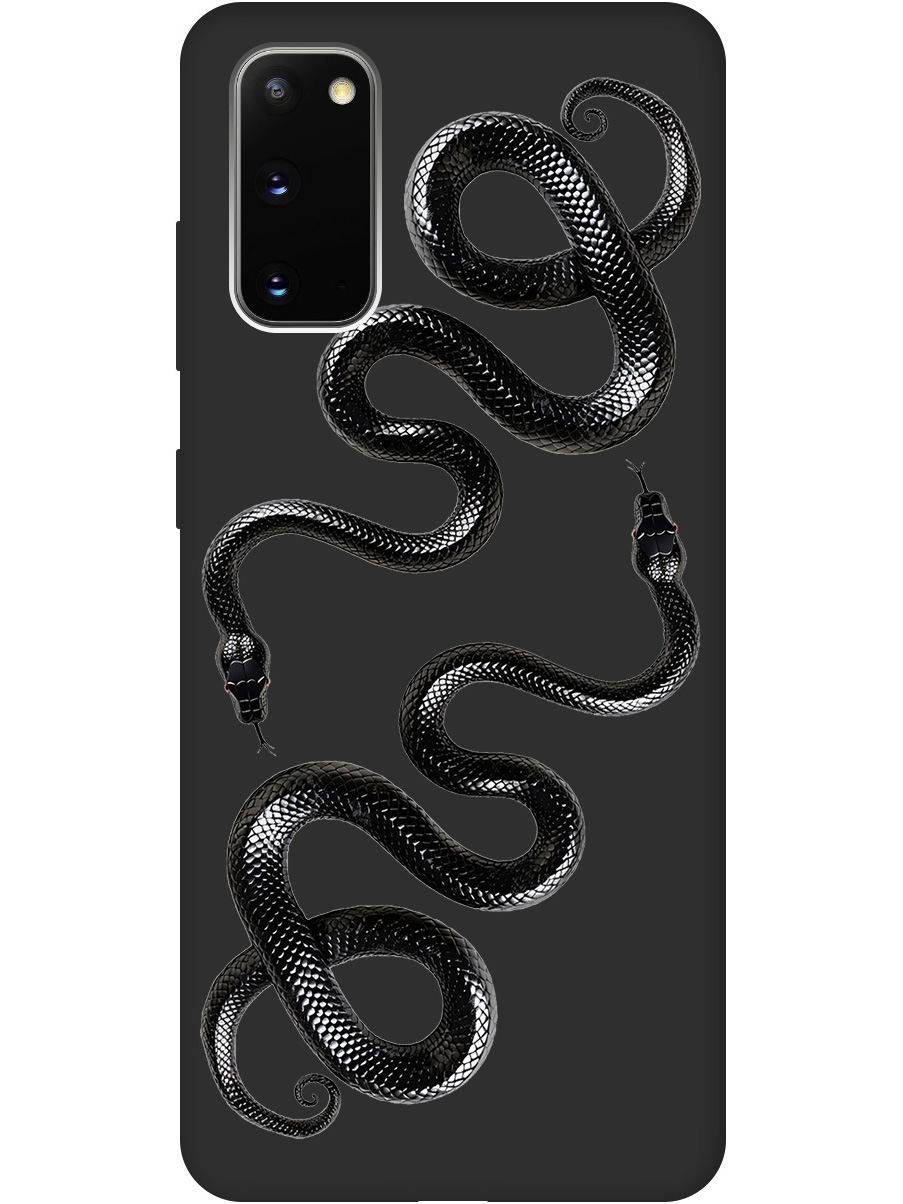 Силиконовый чехол на Samsung Galaxy S20 с принтом "Черные мамбы" матовый черный, 722629513
Силиконовый чехол на Samsung Galaxy S20 с принтом "Черные мамбы" матовый черный, 722629513